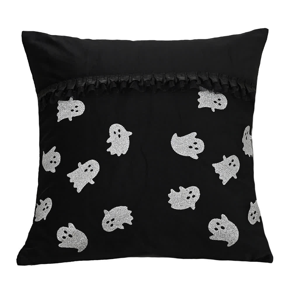 Halloween Element Decorative Pillow - C - Pillowcase with Core - 18" x 18" - image 8