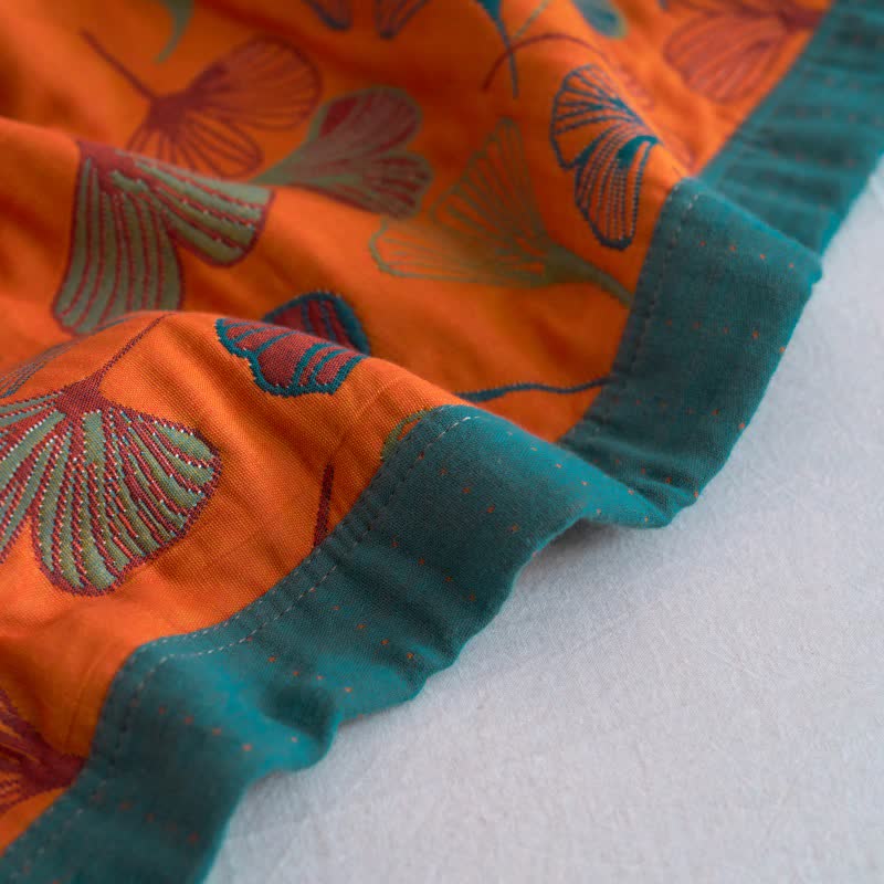 Ginkgo Biloba Organic Cotton Quilt - image 22