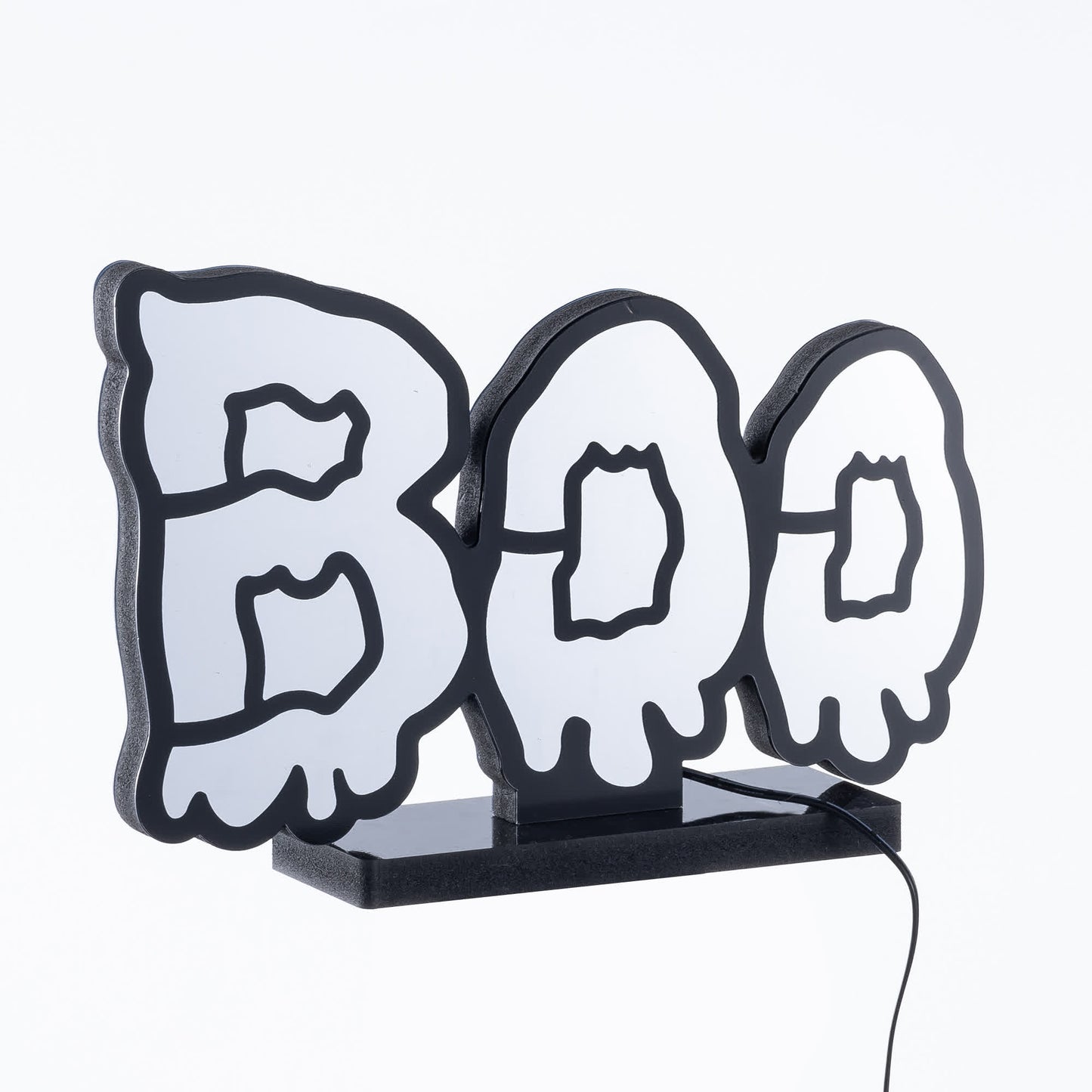 3D "BOO" Infinity Lights Home Decoration - image 6