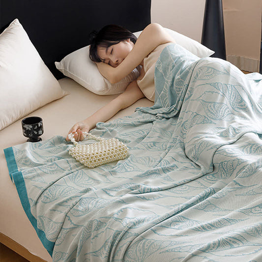 Conch Print Natural Cooling Bedspread - image 2