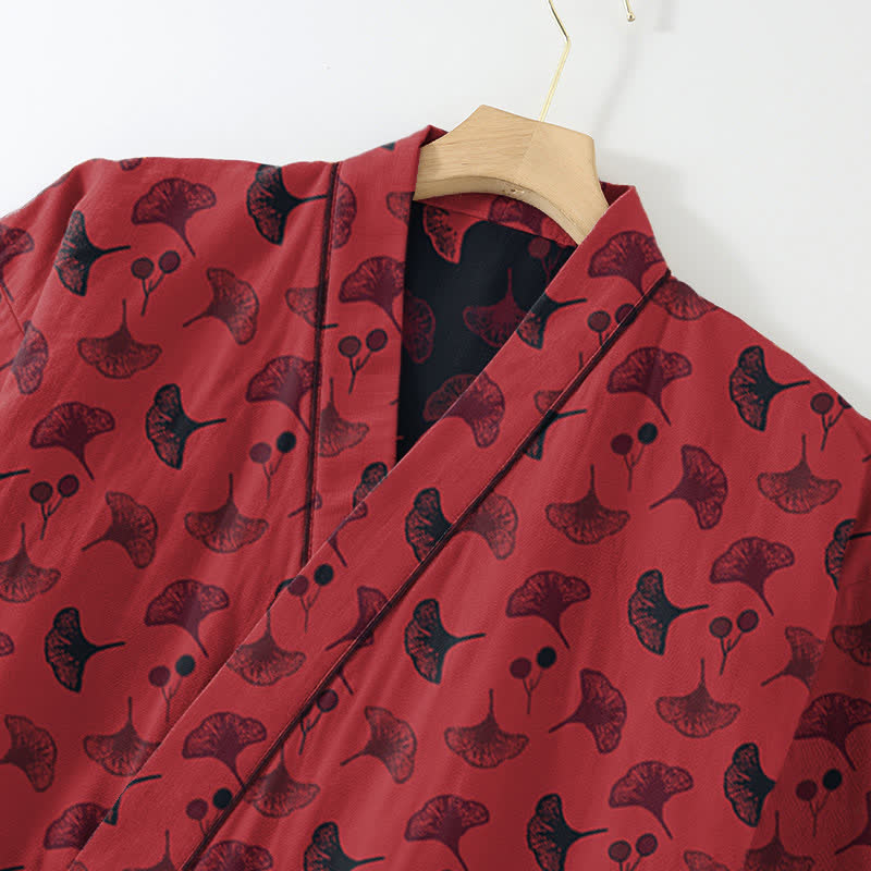 Ginkgo Organic Cotton Kimono Loungewear Set - image 9