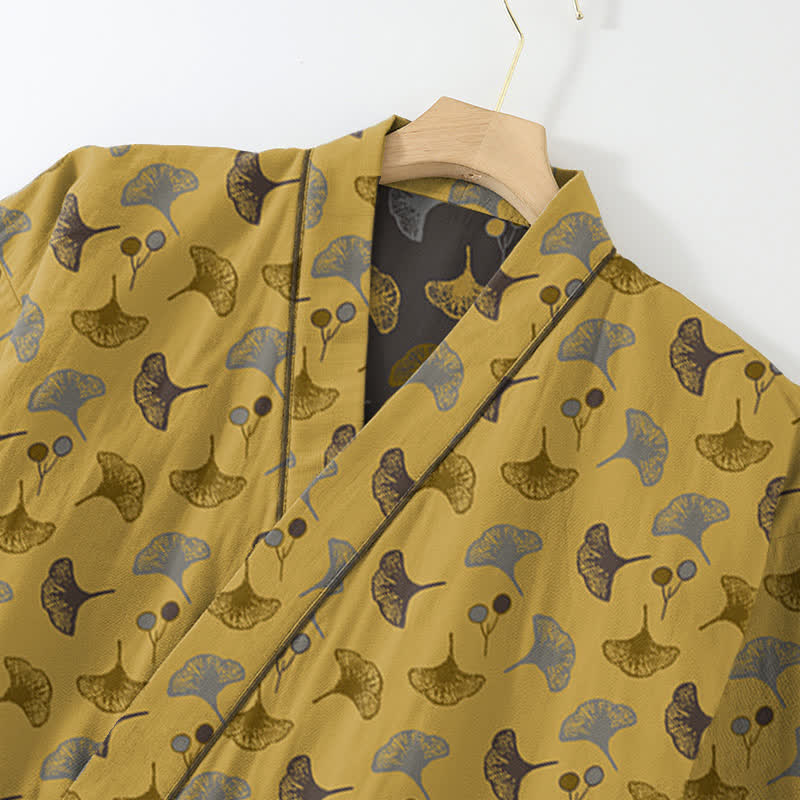 Ginkgo Organic Cotton Kimono Loungewear Set - image 15