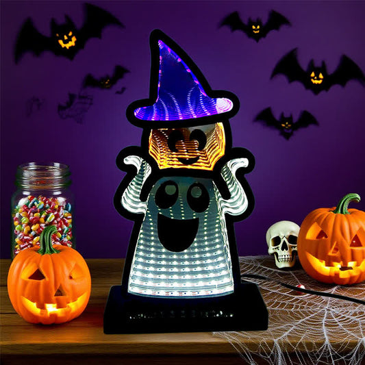 Halloween Funny Ghost Infinity Lights - image 2