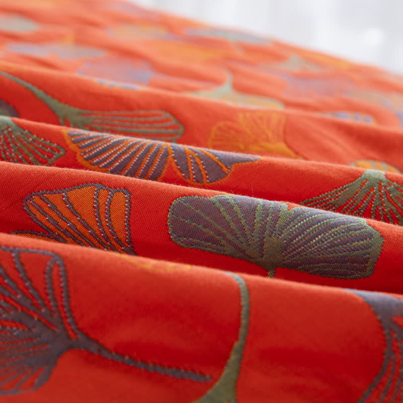 Ginkgo Biloba Organic Cotton Quilt - image 30
