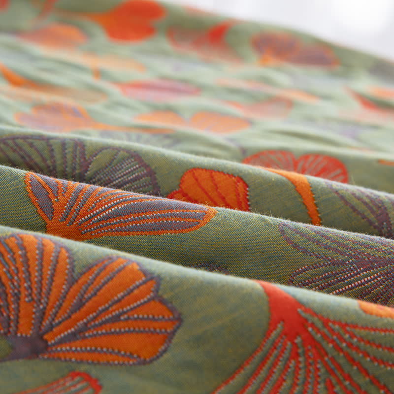Ginkgo Biloba Organic Cotton Quilt - image 39