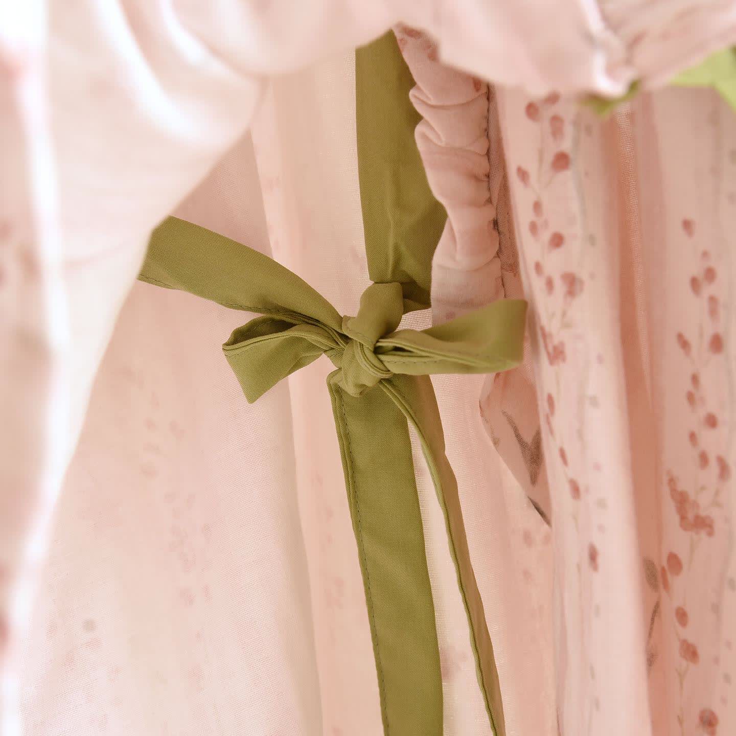 Pink Striped Floral Kimono Loungewear Set - image 5