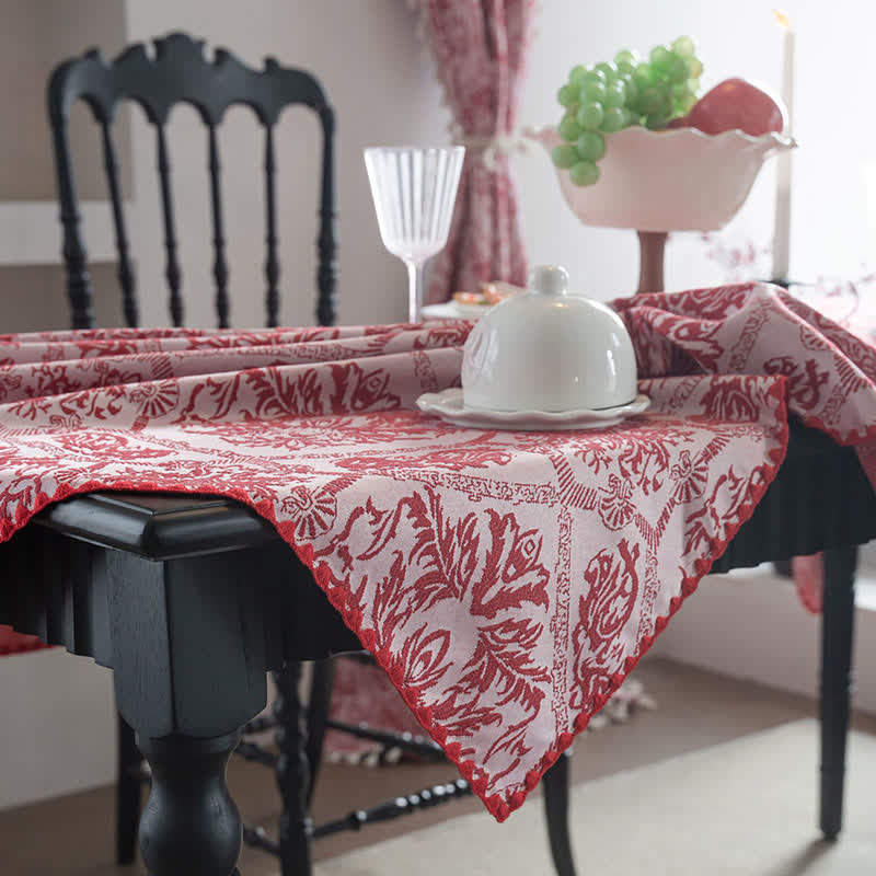 Ethnic Style Retro Pattern Jacquard Tablecloth - image 8