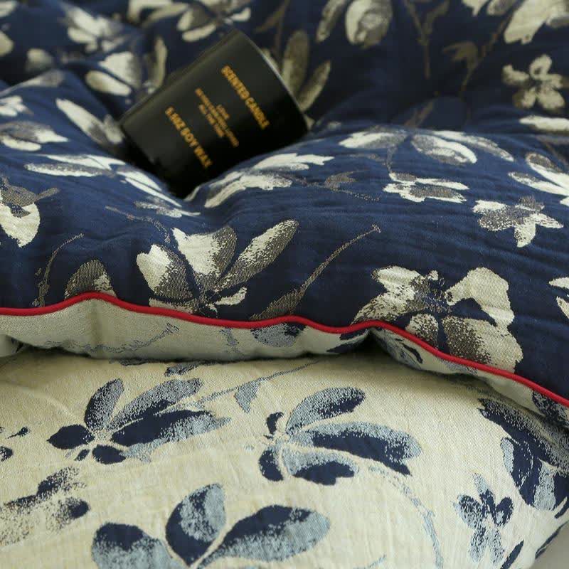 Flourish Flower Cotton Gauze Jacquard Quilt - image 18