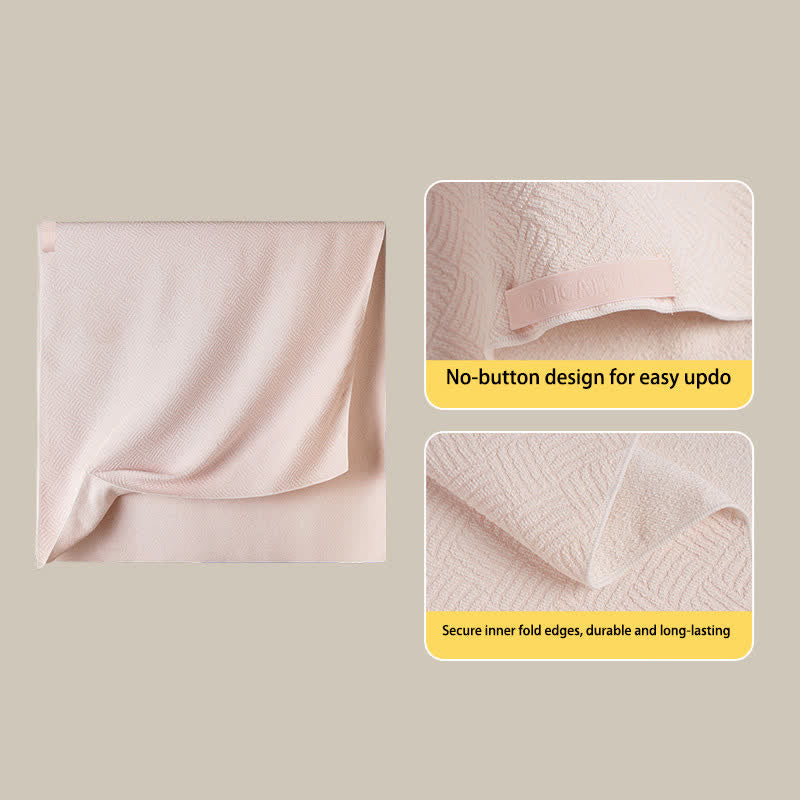 Breathable Antibacterial Hair Drying Towel Wrap - image 5