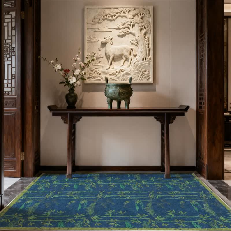 Rural Bamboo Foldable Soft Area Rug - image 2