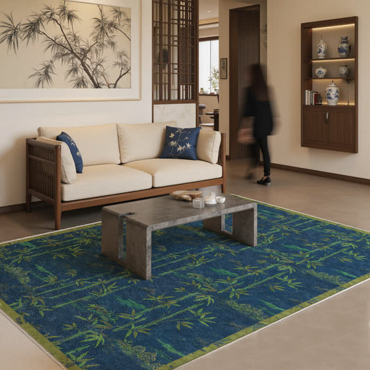 Rural Bamboo Foldable Soft Area Rug - image 1