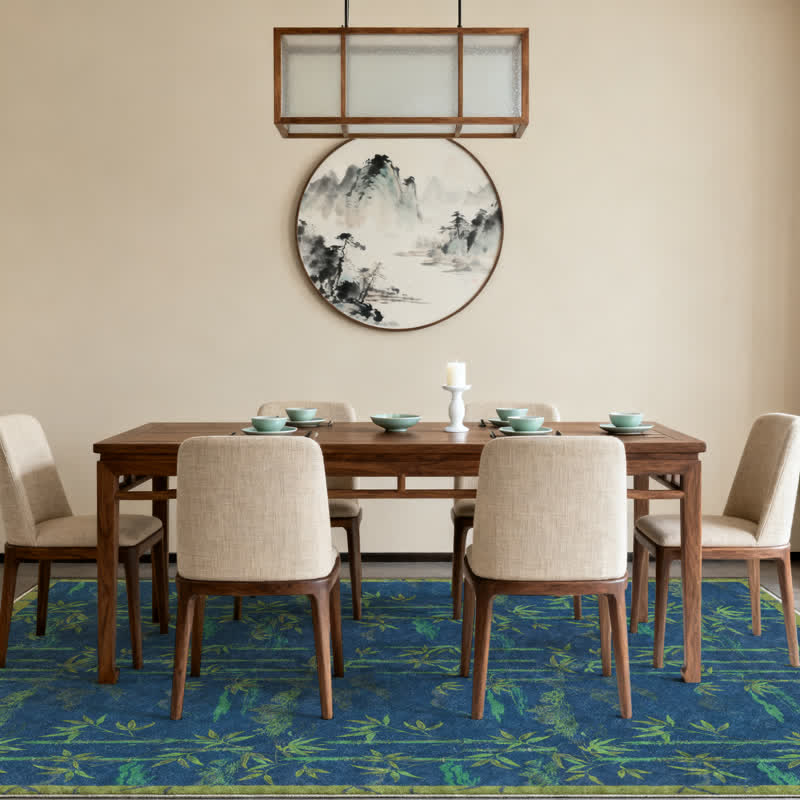 Rural Bamboo Foldable Soft Area Rug - image 3