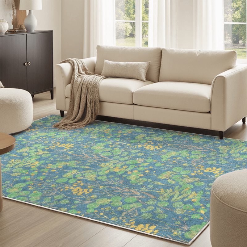 Lotus Pond Anti-slip Foldable Area Rug - image 2
