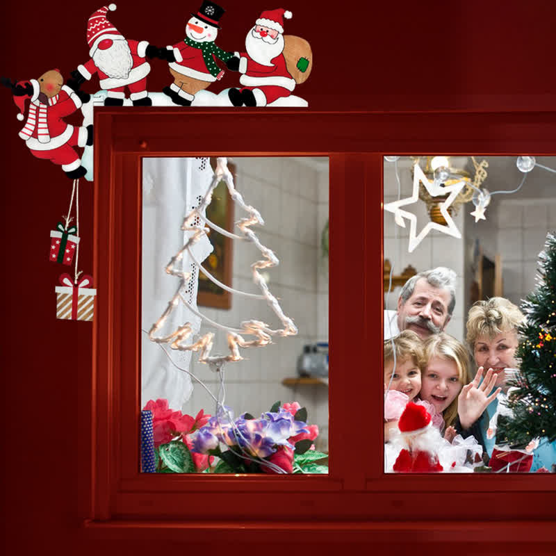 Santa Team Door Corner Christmas Decoration - image 5