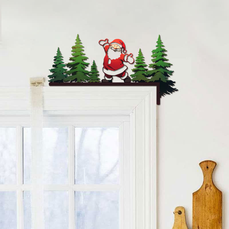 Christmas Door Frame Corner Ornament - image 5
