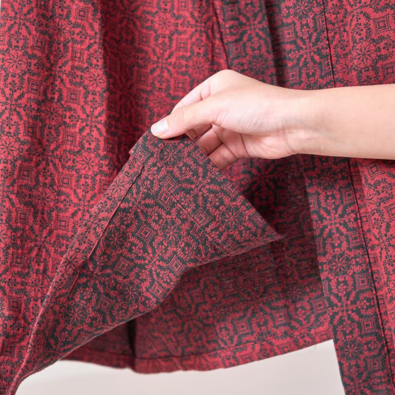 Ownkoti Christmas-inspired Cotton Gauze Kimono Robe - image 12