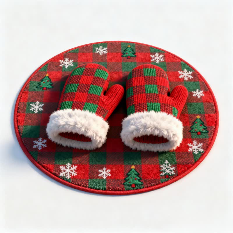 Ownkoti Christmas Stocking 3D Effect Rug - image 7