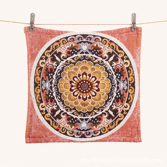 Ownkoti Retro Floral Cotton Kitchen Absorbent Towel - image 1