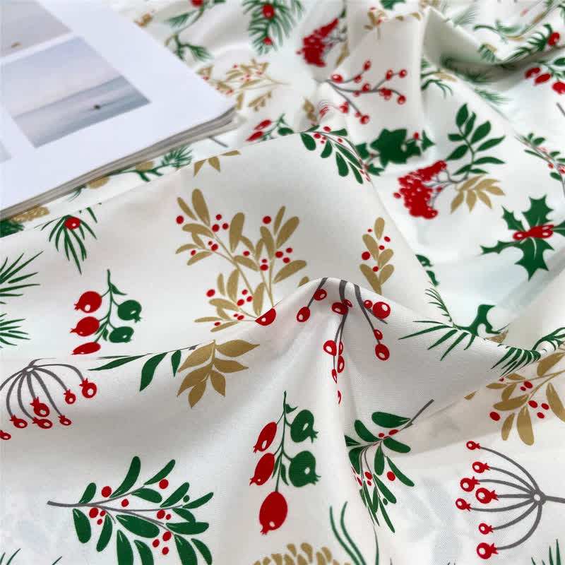 Christmas Festive Botanical Sheet Set - image 6