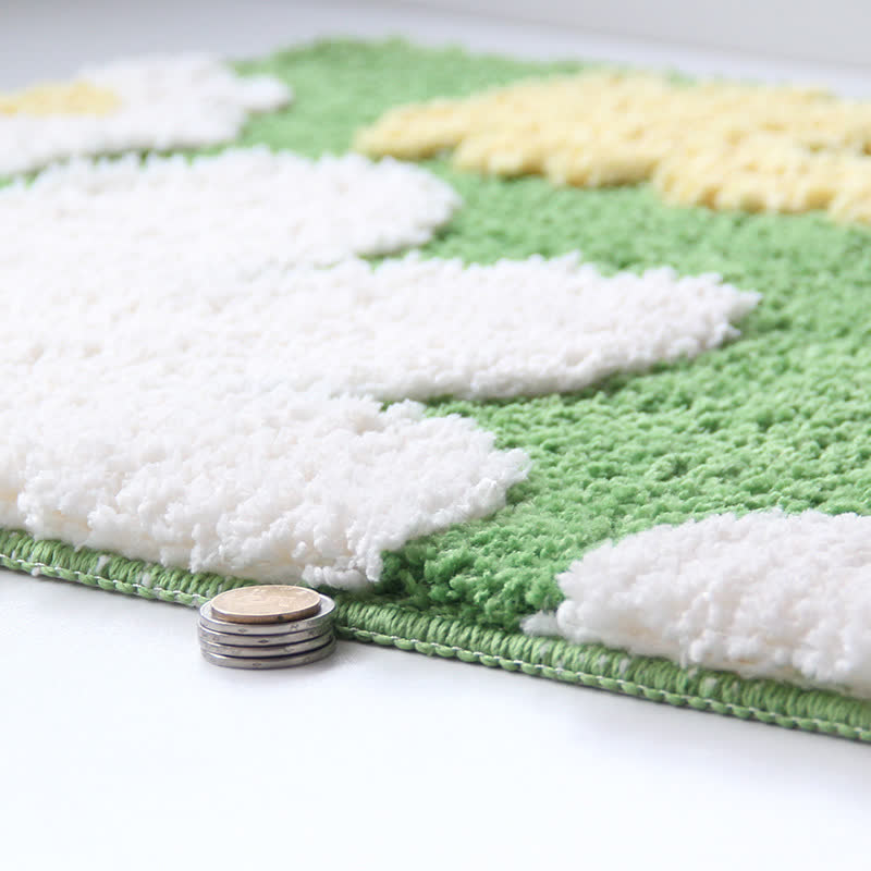 Green Plants Non-slip Bath Mat - image 6