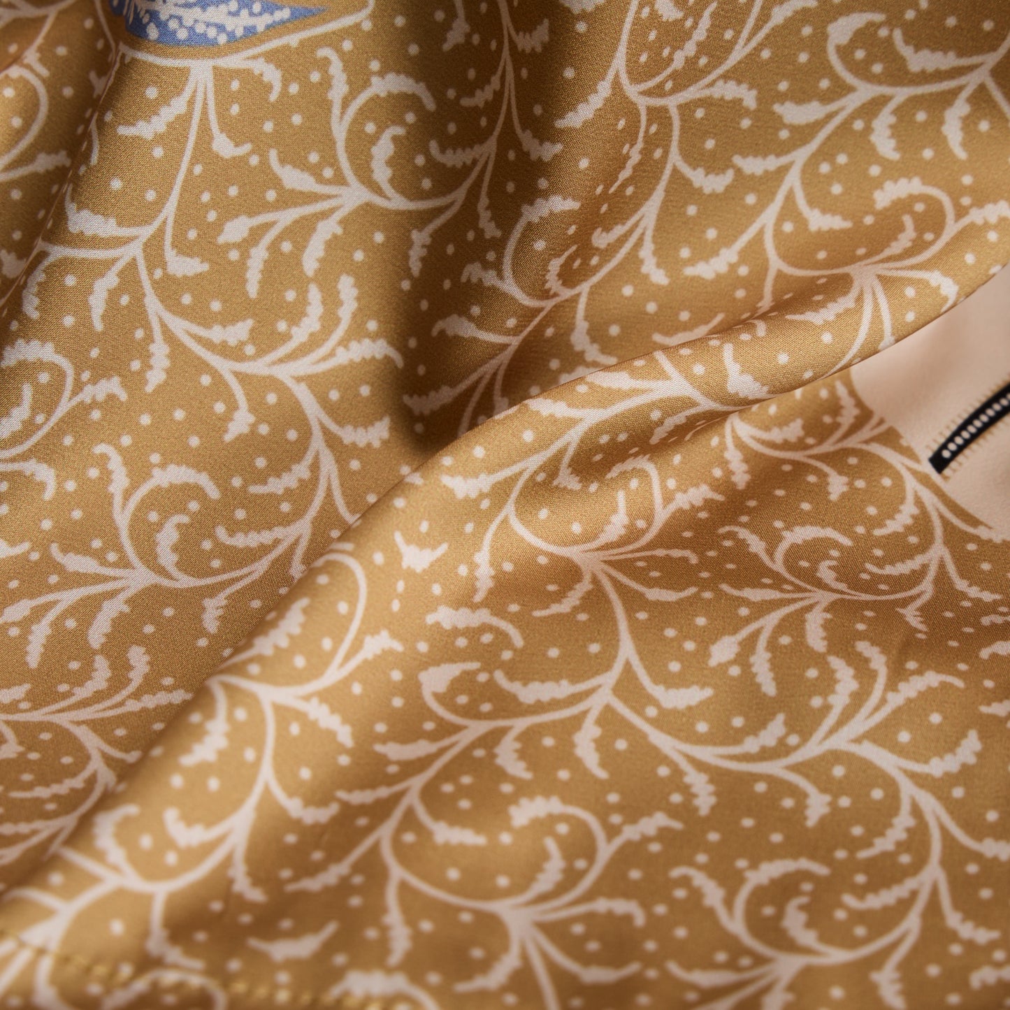 Sunshine Serenity Oriental Floral Bird Kimono Style Bathrobe - image 12
