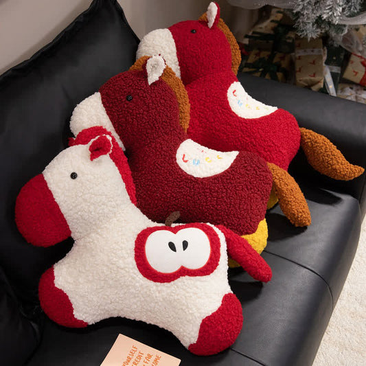 Year of the Horse 2026 Festive Lumbar Cushion - image 1