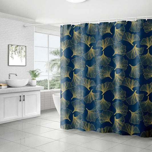 Ginkgo Botanical Print Shower Curtain - image 1