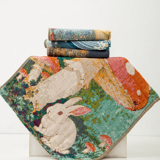 Cute Animal Cotton Gauze Kitchen Towel - image 1