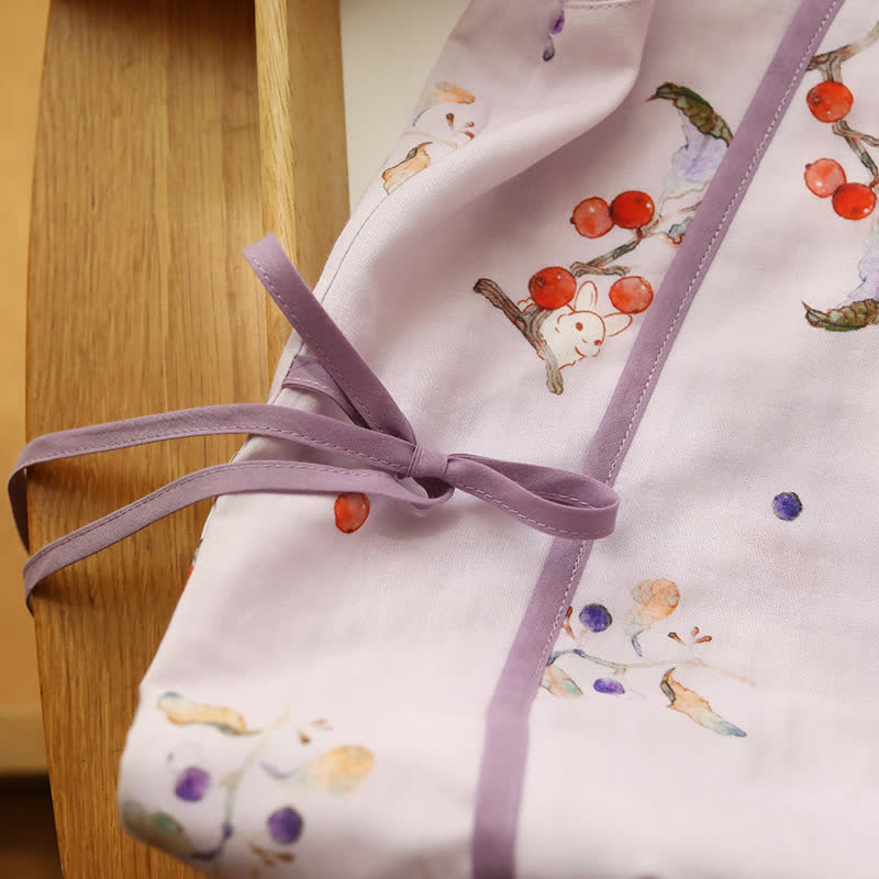 Rabbit & Berry Cotton Gauze Nightdress - image 5