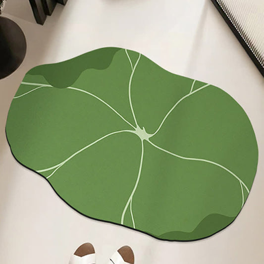 Botanical Lotus Leaf Anti-slip Bath Mat - 31" x 47" - image 0