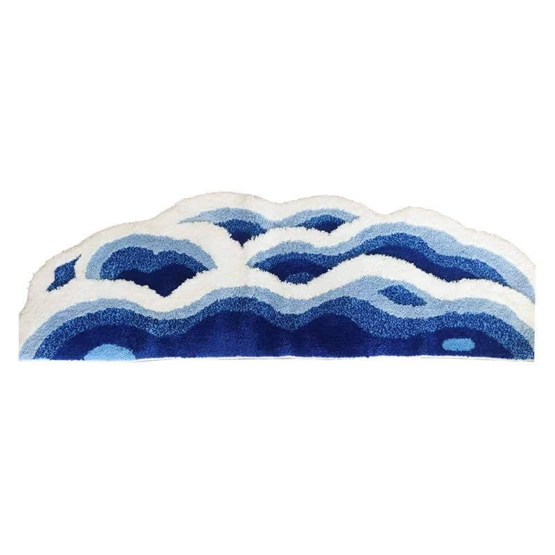 3D Ocean Wave Tufted Bath Rug - image 3