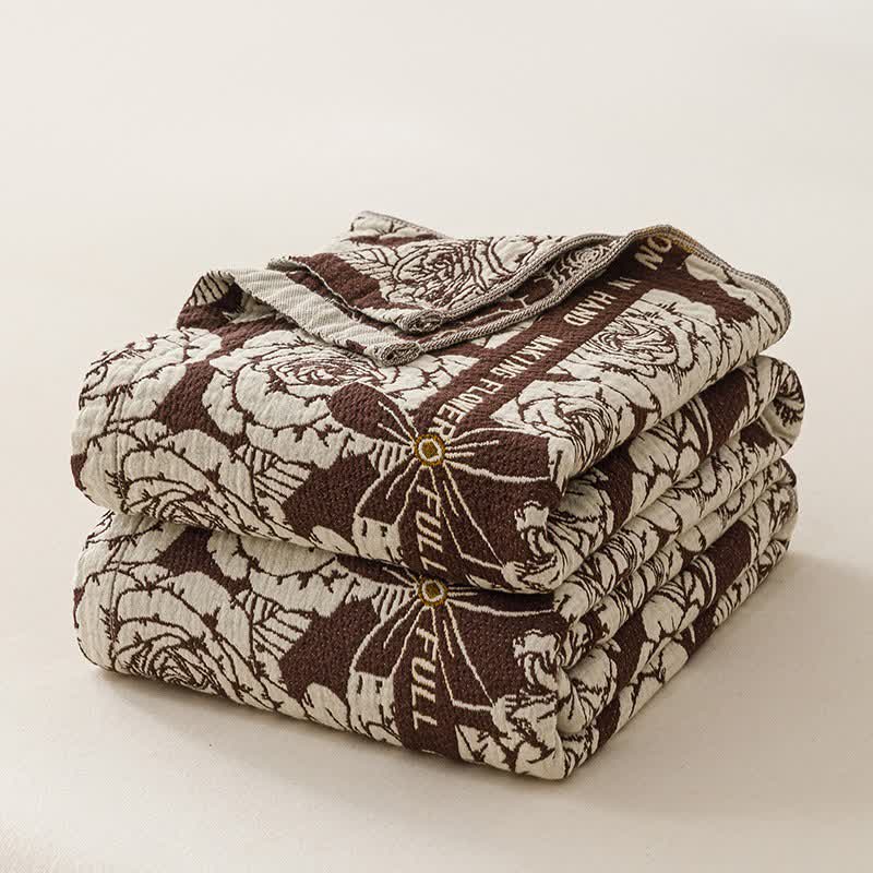 Country Blooming Rose Pure Cotton Quilt - image 9