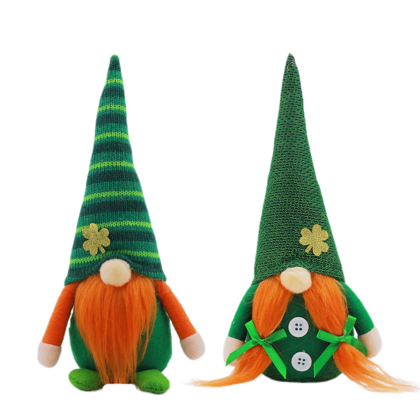 St. Patrick's Day Faceless Doll Ornaments - image 6