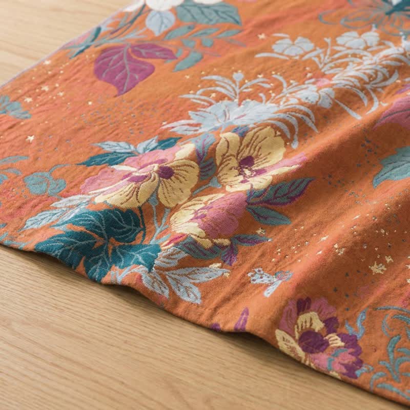 Peach Blossom Cotton Gauze Bath Towel - image 4