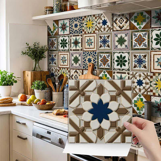 Vintage Peel and Stick Wall Sticker (24PCS) - image 0