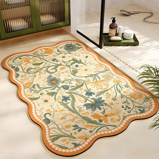 French Chic Diatom Mud Absorbent Bath Mat - Rectangle - 23" x 35" - image 0