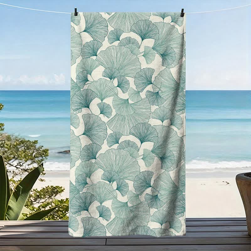 Refresh Style Ginkgo Biloba Beach Towel - image 3