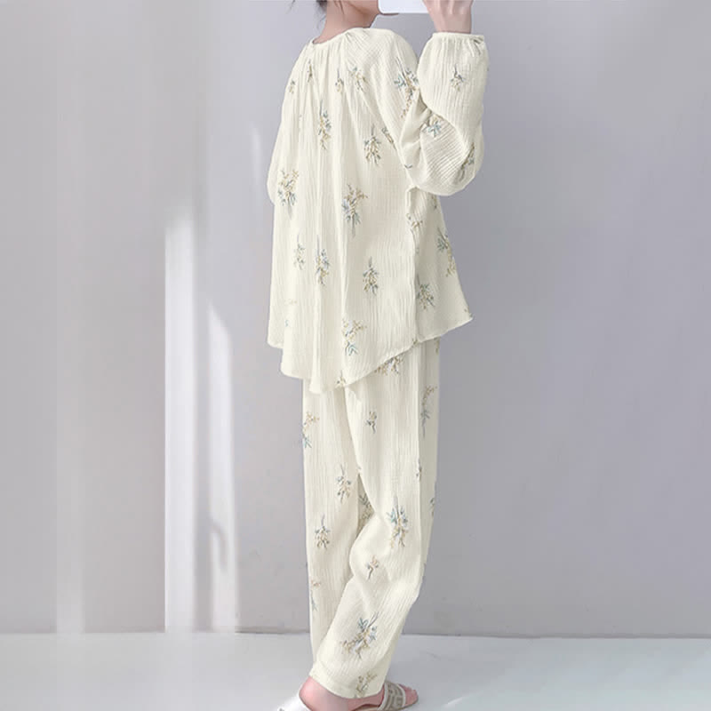 Ownkoti Bouquet Double Gauze Cotton Loungewear Set - image 3