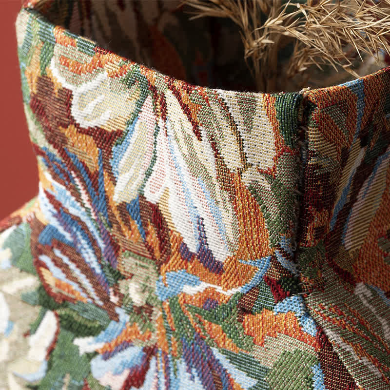 Handcrafted Soft-Texture Floral Decorative Vase - image 10
