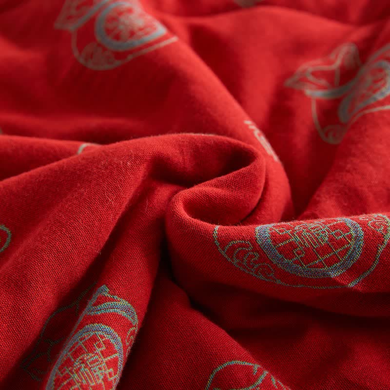 Cotton Gauze Lucky Bag Jacquard Quilt - image 10