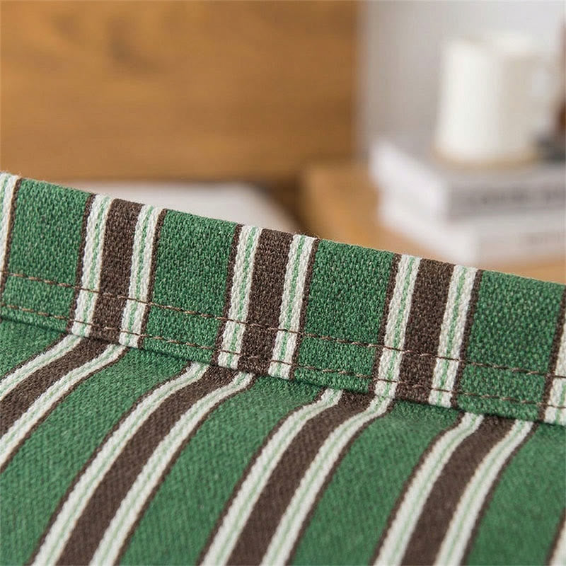 Classic Vertical Stripe Button Pillowcases (2PCS) - image 3