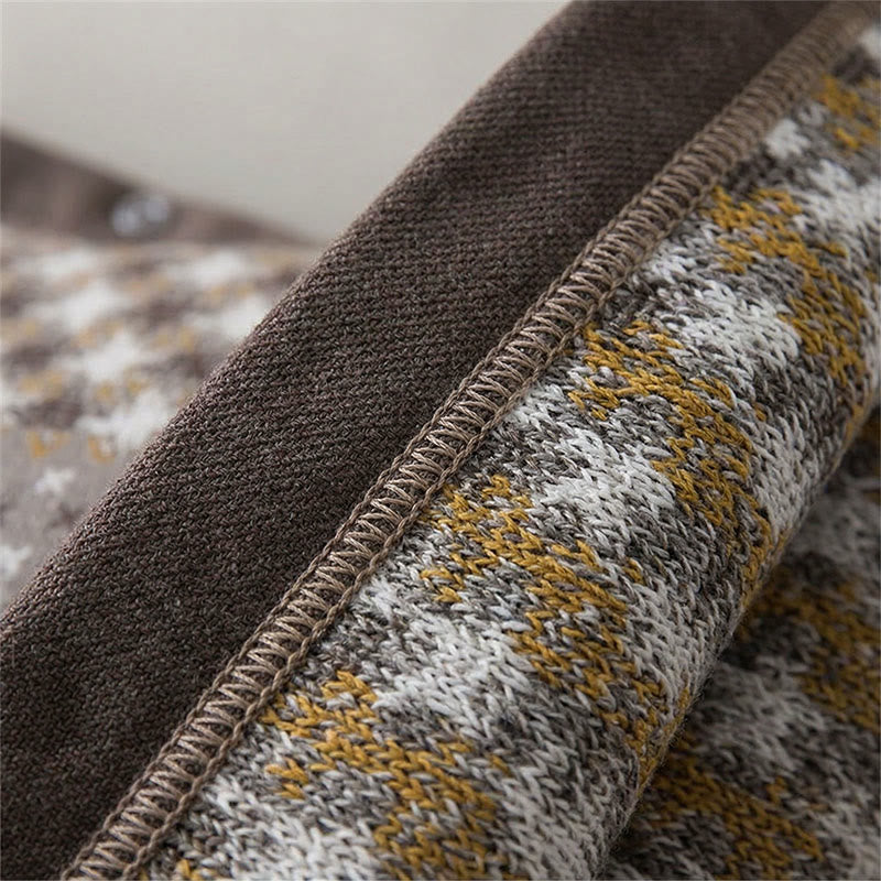 Jacquard Knit Cotton Button Pillowcases (2PCS) - image 3