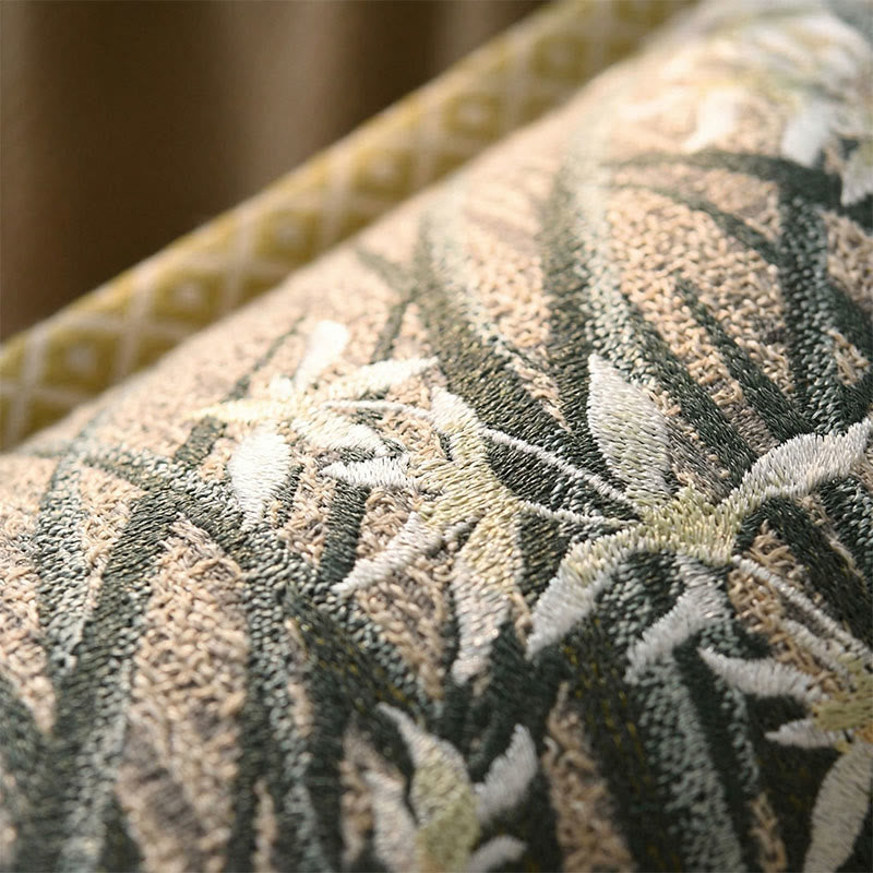 Ownkoti Orchid Floral Button Cotton Pillowcases (2PCS) - image 1