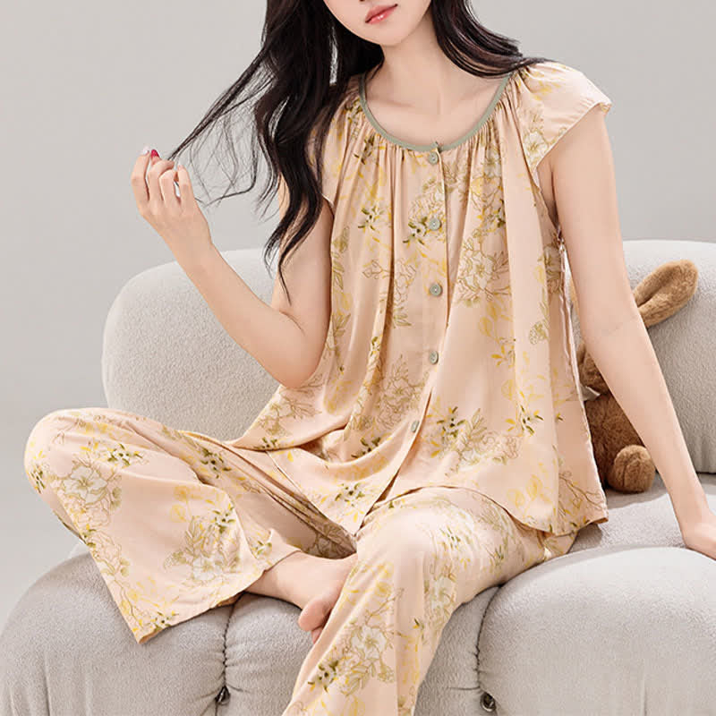 Refresh Pastel Floral Loungewear Set - image 5