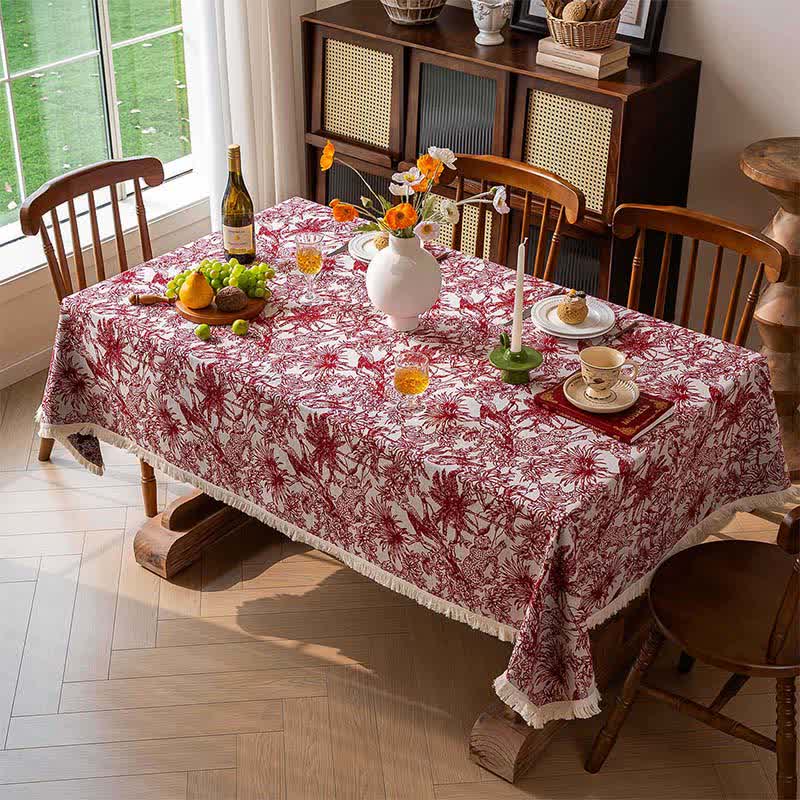 Jungle & Leopard Rectangular Table Cover - image 2