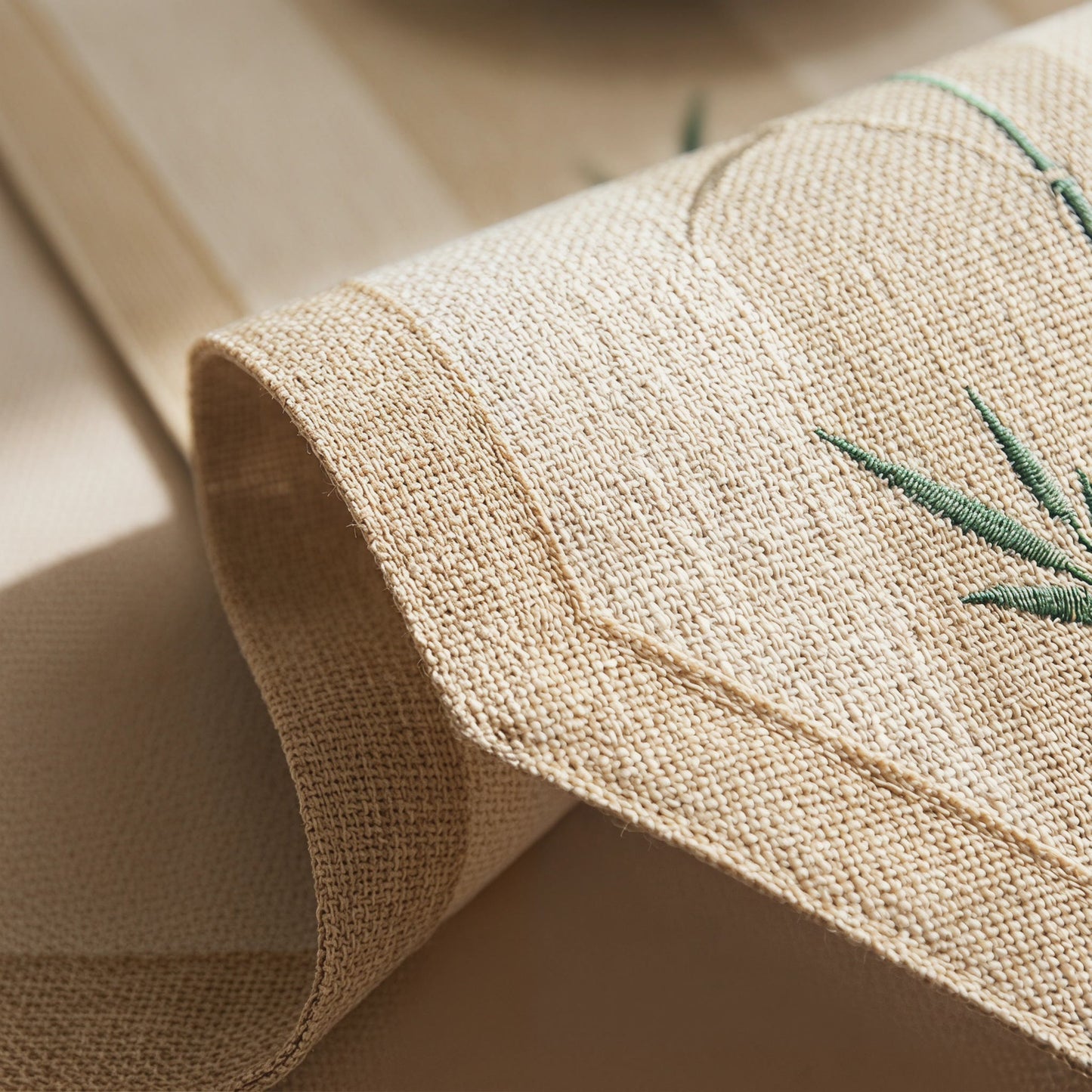 Ownkoti Elegant Ink-Wash Bamboo Table Runner - image 4