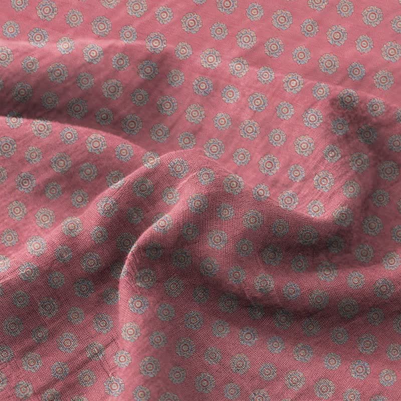 Ownkoti Vintage Pattern Cotton Double Gauze Bedspread - image 3