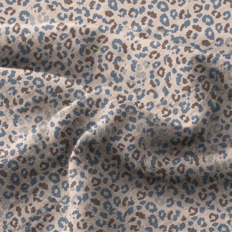 Ownkoti Leopard Print Cotton Double Gauze Bedspread - image 7