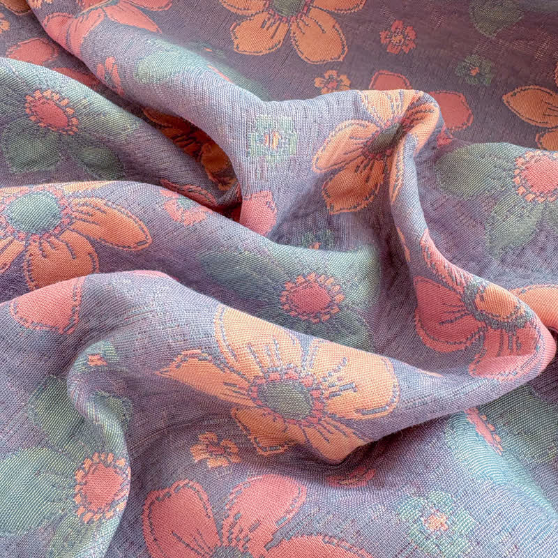 Ownkoti Ditsy Floral 3-layer Gauze Bedspread Quilt - image 11