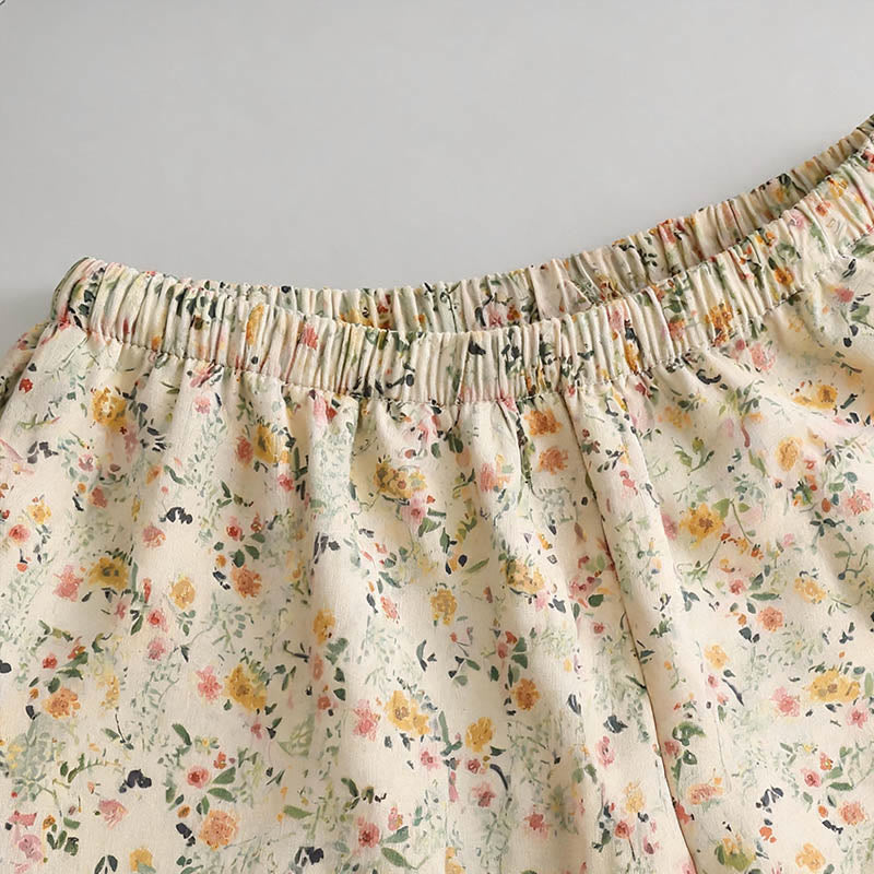 Romantic Floral Cami and Ankle Pants Lounge Set - image 5